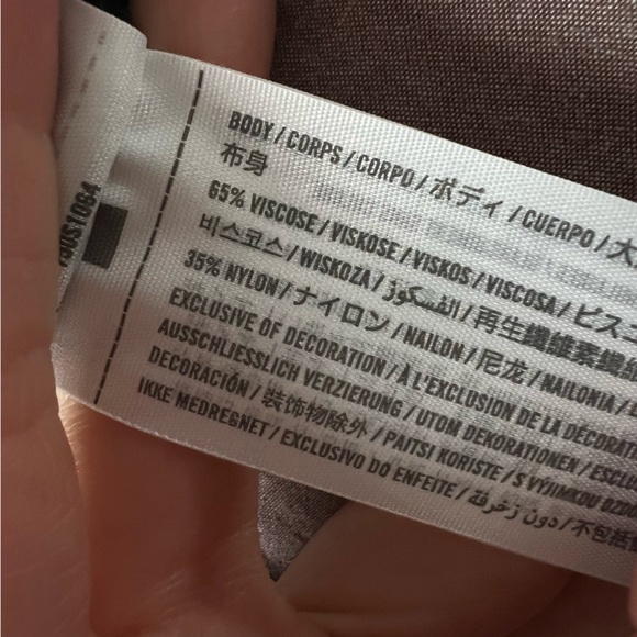 Abercrombie & Fitch Black Corset Slim Sweater Top - Picture 4 of 6